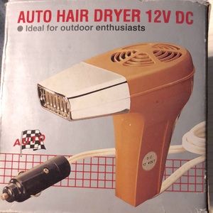 Rare vintage auto hair dryer circa 1970s